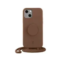 Bilde av Just Elegance Case JE PopGrip iPhone 13 6.1 brown/brown sugar 30131 (Just Elegance) Tele & GPS - Fastnett & IP telefoner - IP-telefoner