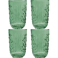Bilde av Kähler Hammershøi vannglass 37 cl Ø 8 cm 4 stk, grønn Vannglass
