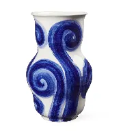 Bilde av Kähler - Tulle Vase H22.5 cm - Blue - Hjemme og kjøkken