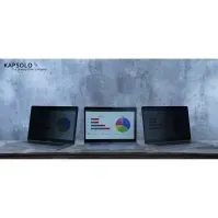Bilde av KAPSOLO standard 14, KAP10478 skjermfilter 35,6 cm (14) Rammeløst skjermfilter 3H, 35,6 cm (14), 16:9, Notebook, 3H, Privatliv, 25 g PC tilbehør - Skjermer og Tilbehør - Øvrig tilbehør