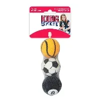 Bilde av KONG Idrettsballer 3-pakk (M) Hund - Hundeleker - Ball til hund