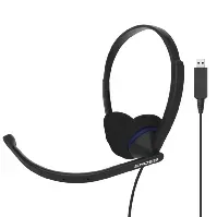 Bilde av KOSS KOSS Headset CS200-USB On-Ear Mic Svart Elektronikk,Headset