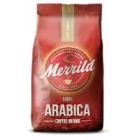 Bilde av Kaffe Merrild Arabica 1kg hele bønner,1 kg/ps Søtsaker og Sjokolade - Drikkevarer - Kaffe & Kaffebønner