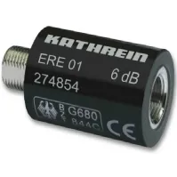 Bilde av Kathrein ERE 01, F-type, F, F, Hankjønn, Hunkjønn, 0 - 2400 MHz PC tilbehør - Kabler og adaptere - Skjermkabler