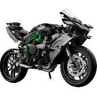 Bilde av Kawasaki Ninja H2R motorsykkel LEGO byggeklosser Tehnic 42170 Byggeklosser