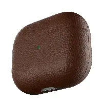 Bilde av KeyBudz - PodSkinz Artisan Series Leather Case - Handcrafted Leather Case for your Airpods 3 (Color: Natural Brown) - Elektronikk