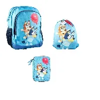 Bilde av Kids Licensing - Backpack set 3 pieces - Bluey - Leker