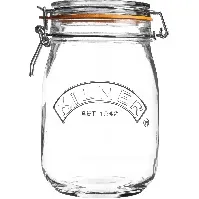 Bilde av Kilner Konserveringskrukke Hengsel 1 liter Oppbevaringsglass