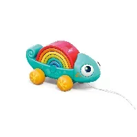Bilde av Kinder and Kids - Pulling animal, Rainbow chameleon with multi function (K10124) - Leker