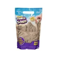 Bilde av Kinetic Sand Original Moldable Sensory Play Sand, Kinetisk sand for barn, 3 år, Brun Leker - Kreativitet - Spill sand