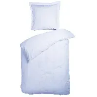 Bilde av King size blått sengetøy - 230x220 cm - vanlig sengetøy - jacquardvevd sengetøysett - 100 % egyptisk bomullsateng - Turiform Sengetøy , Dobbelt sengetøy , King size sengetøy 240x220 cm