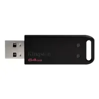 Bilde av Kingston DataTraveler 20 - USB-flashstasjon - 64 GB - USB 2.0 PC-Komponenter - Harddisk og lagring - USB-lagring