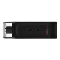 Bilde av Kingston DataTraveler 70 - USB-flashstasjon - 256 GB - USB-C 3.2 Gen 1 PC-Komponenter - Harddisk og lagring - USB-lagring