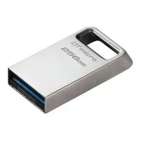 Bilde av Kingston DataTraveler Micro - USB-flashstasjon - 256 GB - USB 3.2 Gen 1 PC-Komponenter - Harddisk og lagring - USB-lagring