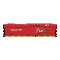 Bilde av Kingston FURY Beast - DDR3 - modul - 8 GB - DIMM 240-pin - 1866 MHz / PC3-14900 - CL10 - 1.5 V - ikke-bufret - ikke-ECC - rød PC-Komponenter - RAM-Minne - DDR3