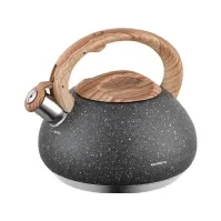 Bilde av Klausberg teapot with whistle 2.7L KLAUSBERG KB-7280 GRANITE WOOD Kjøkkenapparater - Kaffe - Rengøring & Tilbehør