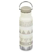 Bilde av Klean Kanteen Vannflaske med lokk og hank 355 ml, Salt Flats/Beige Termoflaske