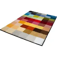 Bilde av Kleine Wolke Cubetto baderomsmatte, 75x120 cm, flerfarvet Baderom > Innredningen