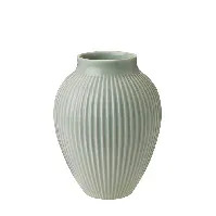 Bilde av Knabstrup Keramik Vase 20cm Riflet Mint Hjem og hage - Dekor - Vaser