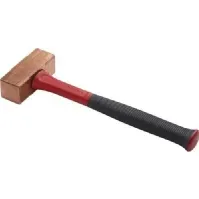 Bilde av Kobberhammer 2 kg med glasfiberskaft Rørlegger artikler - Rør og beslag - Trykkrør og beslag