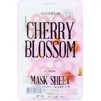 Bilde av Kocostar Flower Mask Sheet Cherry Blossom (6 flowers) 24 g Hudpleie - Ansiktspleie - Ansiktsmasker - Sheet masks