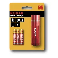 Bilde av Kodak Kodak 9-LED lommelykt Rød Lommelykter og hodelykter,Elektronikk