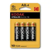Bilde av Kodak Kodak Xtralife AA, LR6 (4-pakk) Batterier og ladere,Alkaliske batterier