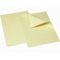 Bilde av Konceptpapir A4 gult ulinjeret Bantex - (250 ark) Skriveredskaper - Skrivetilbehør - Andre