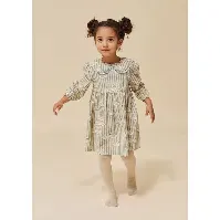 Bilde av Konges Sløjd Tuti Kjole Swan Stripe - Babyklær