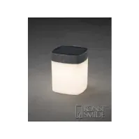 Bilde av Konstsmide Assisi, Grå, Universell, 1 ampuller, 1 W, LED, 3000 K Belysning - Utendørsbelysning - Solcellelamper