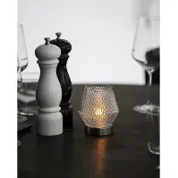 Bilde av Konstsmide Lyslykt LED Klart glass inkl. batteri IP20 Bordlamper,Dekorasjonsbelysning,Belysning