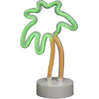 Bilde av Konstsmide lysslange, grønn/gul palme Lamper &amp; el > Lamper &amp; spotter