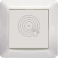 Bilde av Kontaktløs bryter UnTouch puls, for f.eks. Dørautomatikk, hvit Backuptype - El