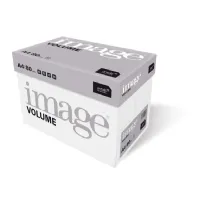 Bilde av Kopipapir Image Volume A4 hvid 80g med 4 huller - (5 pakker x 500 ark) Papir & Emballasje - Hvitt papir - Hvitt A4