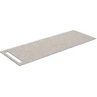 Bilde av Korsbakken Benkeplate HPL med Håndkleholder Sand / 1 Side 130cm Benkeplate bad