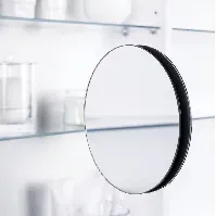 Bilde av Korsbakken Speil med Forstørrelseglass Ø12cm Baderomsspeil