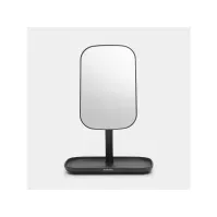 Bilde av Kosmetisk speil Brabantia Speil med brett for småting ReNew mørk grå 280702 Sminke - Sminketilbehør - Sminkespeil