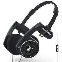Bilde av Koss - PortaPro Remote On-Ear Headset, Høykvalitets Lyd med Fjernkontroll - Elektronikk