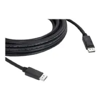 Bilde av Kramer C-DP-15 - DisplayPort-kabel - DisplayPort (hann) låst til DisplayPort (hann) låst - DisplayPort 1.2 - 4.6 m - 4K-støtte - svart PC tilbehør - Kabler og adaptere - Videokabler og adaptere