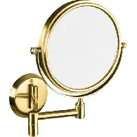 Bilde av Kriss kosmetikspeil, Ø15 cm, gull Baderom > Innredningen