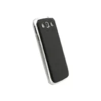 Bilde av Krusell Donsö UnderCover - Beskyttende deksel for mobiltelefon - polykarbonat, kunstlær - svart - for Samsung Galaxy S III Tele & GPS - Mobilt tilbehør - Deksler og vesker