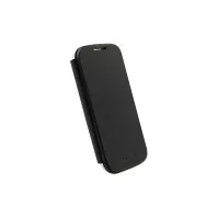 Bilde av Krusell Flipcover DONSö - Beskyttende deksel for mobiltelefon - svart - for Samsung Galaxy S4 Tele & GPS - Mobilt tilbehør - Deksler og vesker