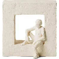 Bilde av Kähler Astro krepsen 16 cm, hvit Skulptur