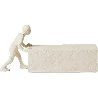 Bilde av Kähler Astro tyren 12 cm, hvit Skulptur