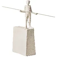 Bilde av Kähler Astro vekten 28 cm, hvit Skulptur