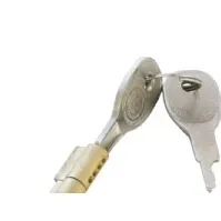 Bilde av Låsecylinder, med 2 nøgler (Re) Bilpleie & Bilutstyr - Transportutstyr - Tilhengerutstyr