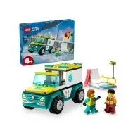 Bilde av LEGO City 60403 Ambulanse og snøbrettkjører LEGO® - LEGO® Themes A-C - LEGO City