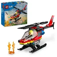 Bilde av LEGO City - Brannhelikopter (60411) - Leker