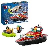 Bilde av LEGO City - Brannvesenets redningsbåt (60373) - Leker