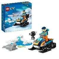 Bilde av LEGO City - Polarutforsker med snøskuter (60376) - Leker